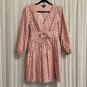 J. Crew V-neck Mini Dress